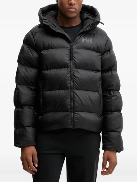 Мужской пуховик Helly Hansen Active с логотипом, черный