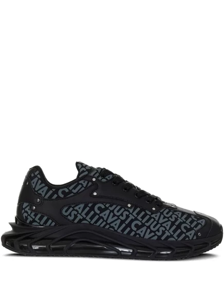Кроссовки с логотипом Just Cavalli black