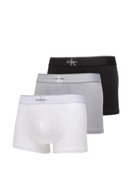 Мужские боксеры Calvin Klein с логотипом, набор 3 шт., белые