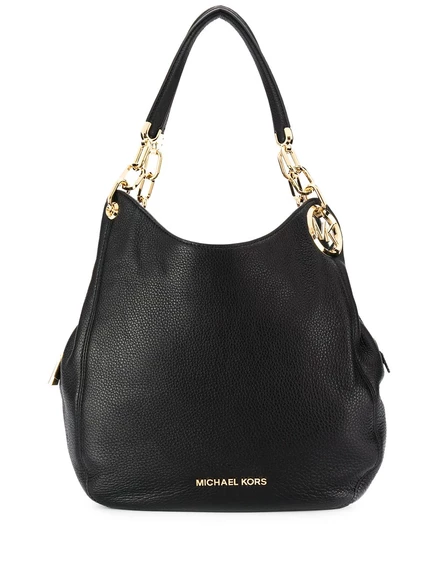 Большая сумка Lillie от Michael Kors через плечо black