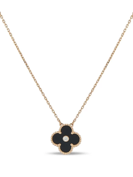 Колье Van Cleef & Arpels из розового золота 18 карат с бриллиантами 