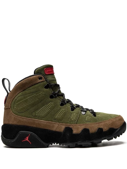Унисекс кроссовки Jordan Air Jordan 9, коричнево-оливковые
