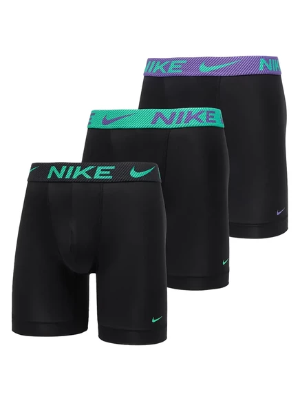 Мужские микро-боксеры Nike Dri-FIT Essential (3 шт.), черные