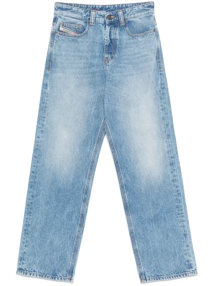 Унисекс джинсы Diesel Marco прямые из хлопка, индиго