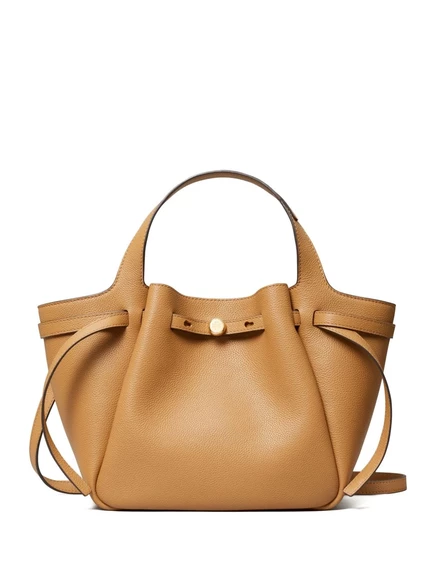Женская сумка-шопер Tory Burch Romy, коричневая