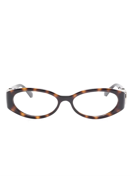 Очки Gucci Eyewear овальные оправа черепаховая