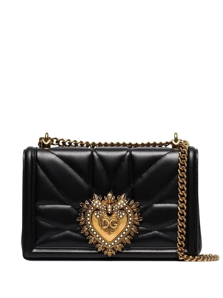 Сумка через плечо Dolce & Gabbana medium Devotion black