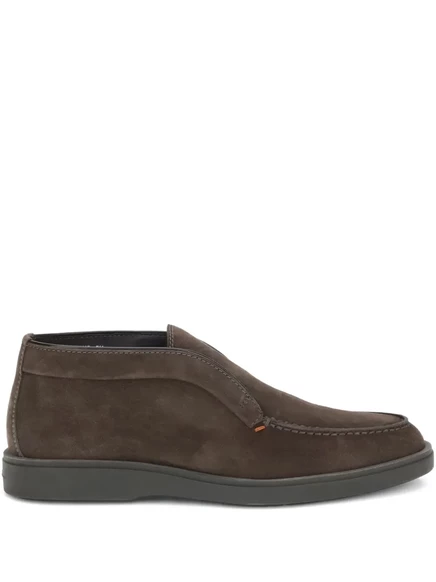 Мужские ботинки-дезерты Santoni, коричневые