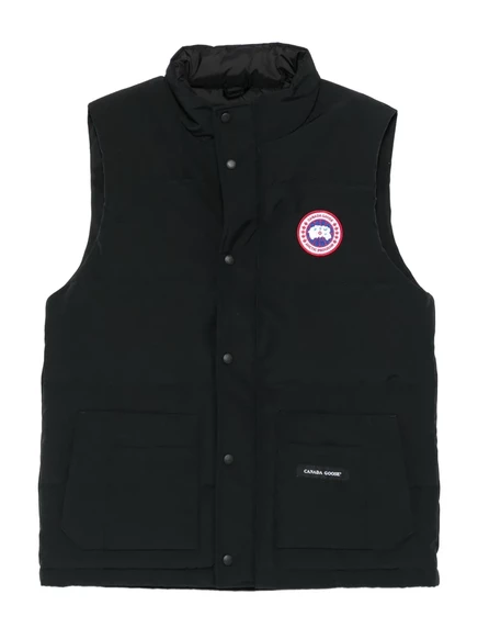 Жилет с накладным карманом Canada Goose для фристайла в стиле фристайл black