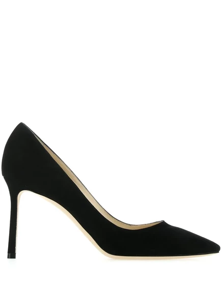Женские лодочки Jimmy Choo Romy 85 из замши, черные