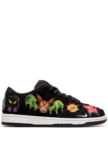 Унисекс кроссовки Nike SB Dunk Low Neckface, черные
