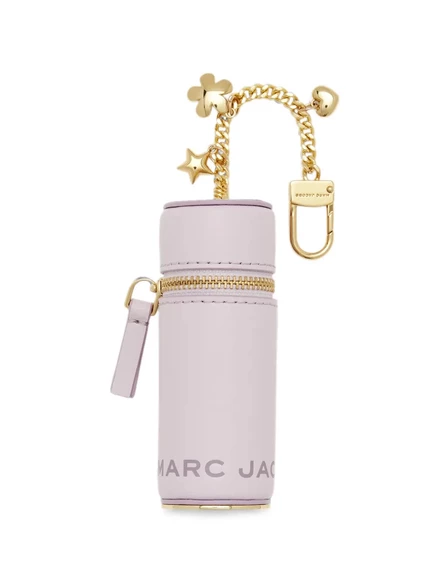 Брелок для сумки Marc Jacobs — футляр для помады, фиолетовый