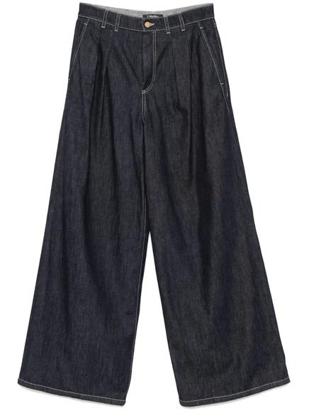 Широкие джинсы Max Mara от Max Mara blue