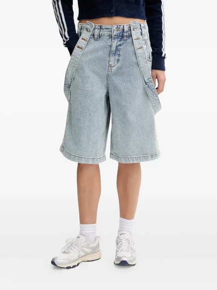 джинсовые брюки adidas x Jeremy Scott из денима blue