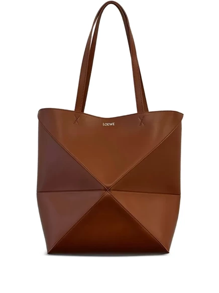 Сумка через плечо LOEWE medium Puzzle Fold brown