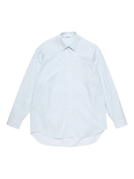 Рубашка с карманами в полоску от Acne Studios