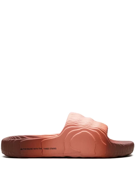 Шлепанцы унисекс Adidas Adilette 22 «Wonder Clay», оранжевые