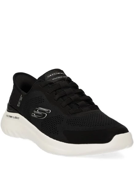Мужские кроссовки Skechers Bounder сетчатые, черные
