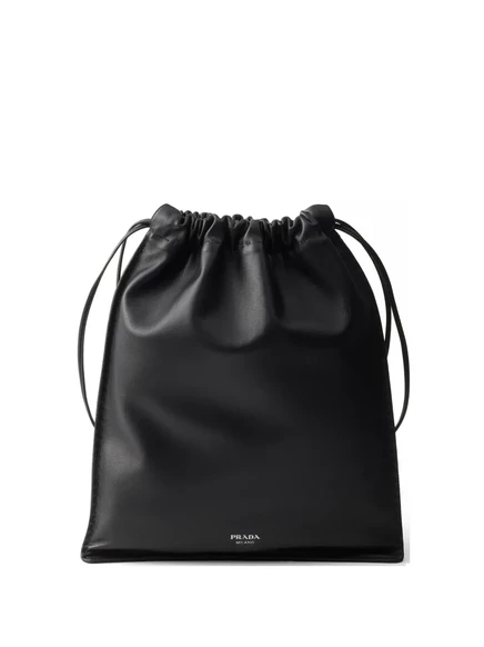 Женская косметичка Prada Wish из наппы, черная