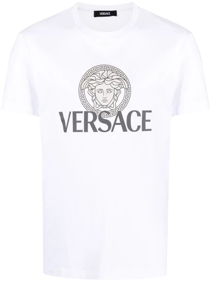 Футболка с логотипом Versace Medusa white