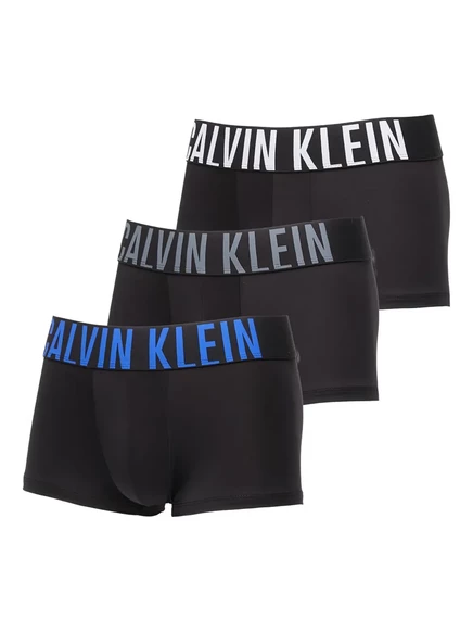 Мужские боксеры Calvin Klein, низкая талия, 3 шт., черные