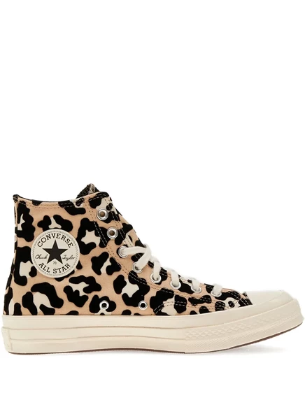Кеды Converse Chuck 70 с леопардовым принтом brown