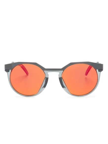 Унисекс солнцезащитные очки Oakley HSTN круглые, серые