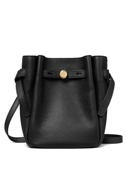 Маленькая сумка через плечо от Tory Burch в стиле Роми black