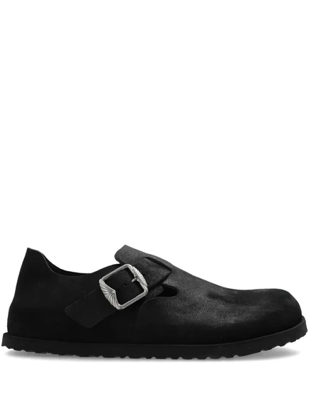 Лоферы Birkenstock 1774 Becomes Berlin, замшевые, черные