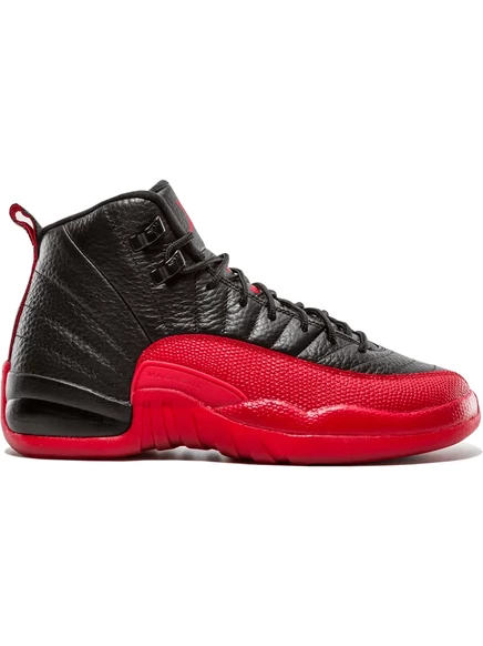 Кроссовки для мальчиков Jordan 12 «Flu Game», черные