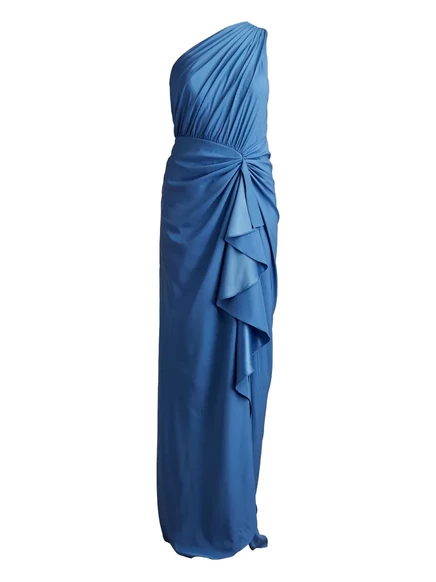 Женское вечернее платье Tadashi Shoji, синее