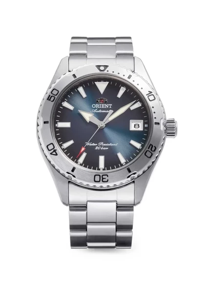 Мужские часы Orient Mako, 40 мм, синие