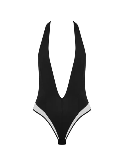 Женское боди Maison Close Pure Tentation, черное