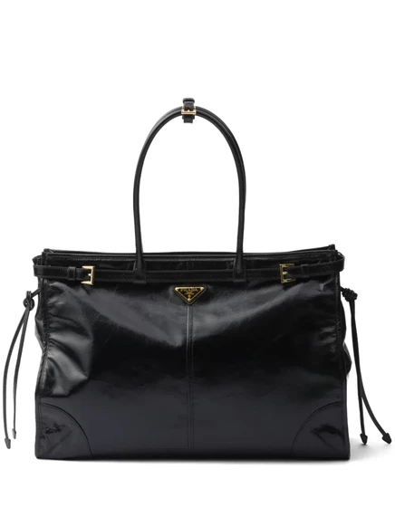 Женская сумка-тоут Prada Bonnie большая, черная