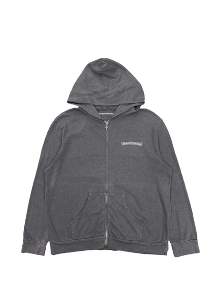 Мужская толстовка на молнии Chrome Hearts Matty Boy, серая