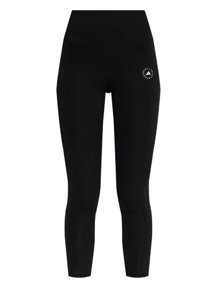 Женские леггинсы Adidas by Stella McCartney с логотипом, черные