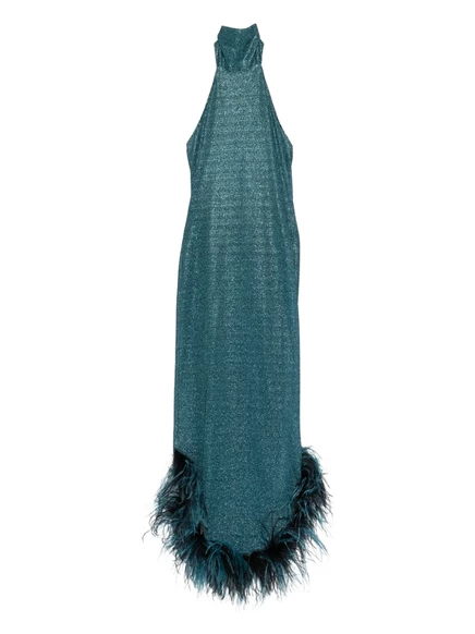 Женское платье Oséree Lumière Plumage, синее