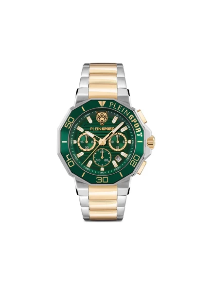 Мужские часы Plein Sport Titan 46 мм, зеленые