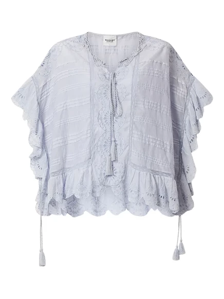 Блузка из пэйтона MARANT ÉTOILE