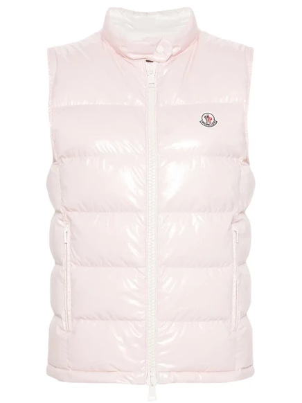 Пуховый жилет Moncler Alcibia pink