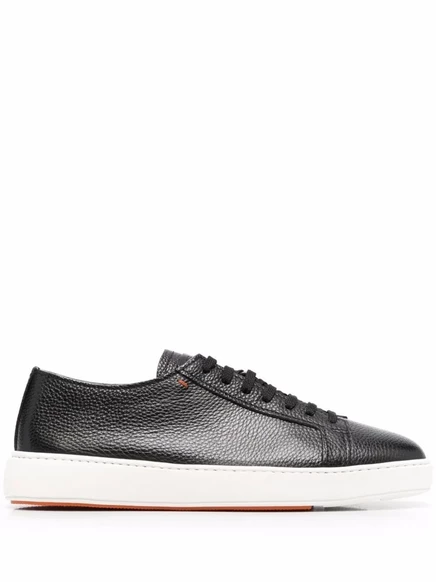 Мужские кроссовки Santoni, черно-белые