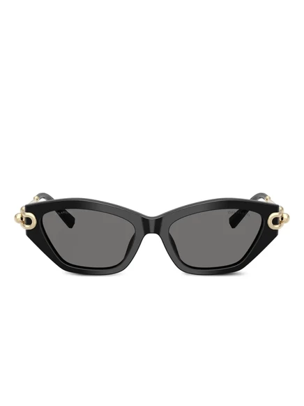 Солнцезащитные очки в геометрической оправе Tiffany & Co Eyewear black