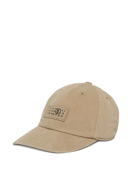 Бейсболка-нашивка с логотипом MM6 Maison Margiela Kids