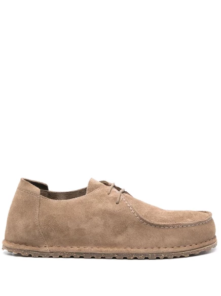 Туфли Birkenstock Utti дерби замшевые, коричневые