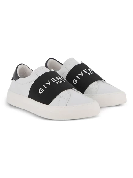 Детские кроссовки Givenchy Kids с логотипом, белые