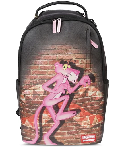 Мужской рюкзак Sprayground с пантерным принтом, черный