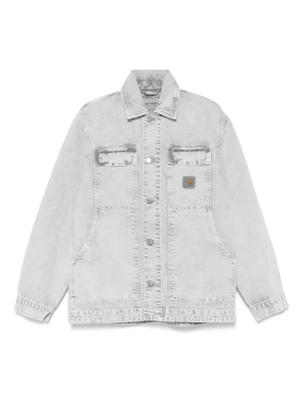 Мужская джинсовая куртка Carhartt WIP, серая
