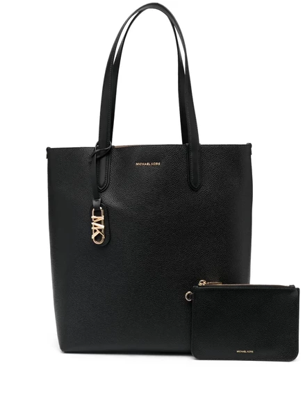 Женская сумка-тоут Michael Kors Eliza большая кожаная, черная