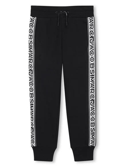 Спортивные брюки Marc Jacobs Kids, украшенные логотипом black