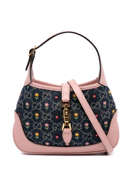 Женская сумка Gucci Jackie 1961, синяя